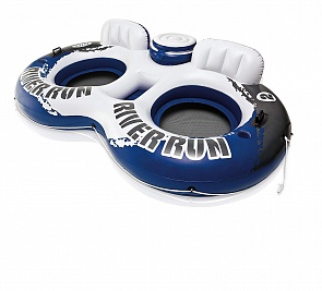 Надувной круг двухместный River Run 243 х 157 см. (Intex, с58837е)